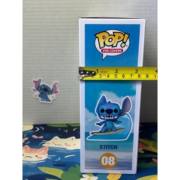 Funko Pop VHS Cover Disney Lilo & Stitch Surfing - Picture 4 of 10